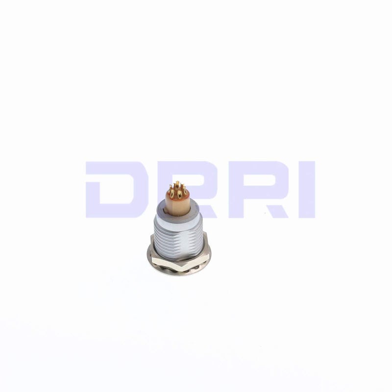 DRRI 1B Egg 7 Pin Push Pull self Locking Solder Connector Panel Mount Socket (7 Pin, Socket) - Image 3